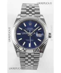 Datejust Super Clone 126334 Blue Dial 41MM FREE SPRUNG MVMNT 3235 Watch 