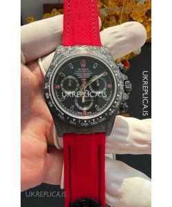 Rolex Daytona DiW Black Carbon Fiber Super Clone Watch 