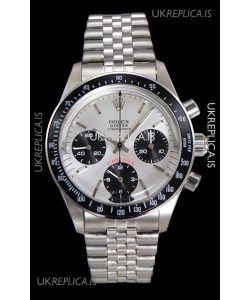Rolex Daytona Paul Newman 37MM Steel Dial Manual Wind Super Clone Watch 