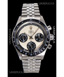 Rolex Daytona Paul Newman 37MM Cream Dial Manual Wind Super Clone Watch 