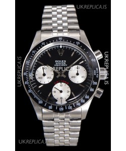 Rolex Daytona Paul Newman 37MM Black Dial Manual Wind Super Clone Watch 
