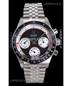 Rolex Daytona Paul Newman 37MM Black Dial Manual Wind Super Clone Watch 