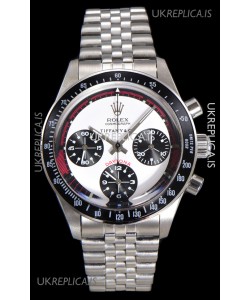 Rolex Daytona Paul Newman 37MM Tiffany & Co White Dial Manual Wind Super Clone Watch 