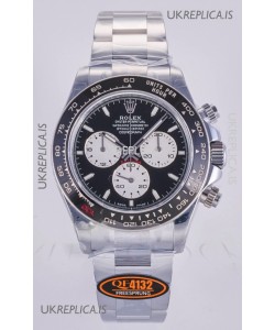 Rolex Daytona 126525 Le Mans White Gold FREE SPRUNG MVMT Super Clone Watch 