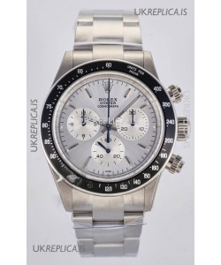 Rolex Daytona Paul Newman Steel Dial Custom Modded 4130 Mvnt Swiss Replica