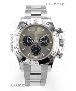 Rolex Daytona 126509 Silver Dial Stick Markers FREE SPRUNG MVMT Super Clone Watch 