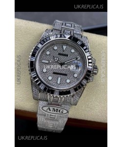 Rolex Submariner 116610 Iced Out Edition 1 Swiss Replica Watch 