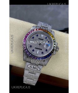 Rolex Submariner 116610 Iced Out Edition 9 Swiss Replica Watch 
