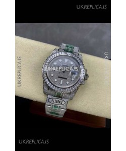 Rolex Submariner 116610 Iced Out Edition 14 Swiss Replica Watch 
