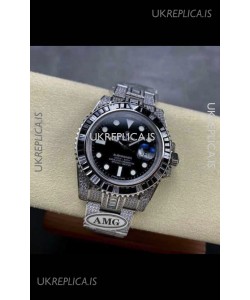 Rolex Submariner 116610 Iced Out Edition 15 Swiss Replica Watch 