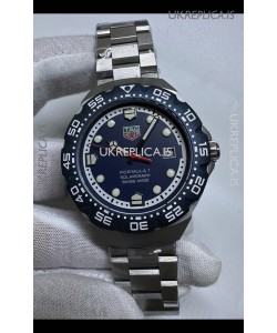 Tag Heuer Formula 1 Blue Dial Automatic Movement Japanese Replica Watch 