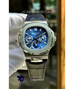 Patek Philippe Nautilus 5740 Perpetual Calendar Stainless Steel Purple Dial Swiss Replica Watch