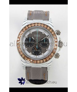 Rolex Daytona Super Clone DiW White CarboQuartz Edition Swiss Replica Watch