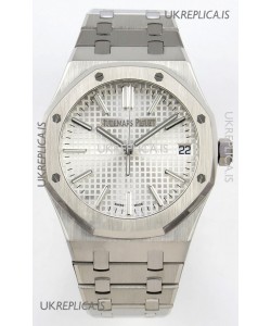 Royal Oak 15510 Steel Dial FREE SPRUNG MVMNT Super Clone Watch 