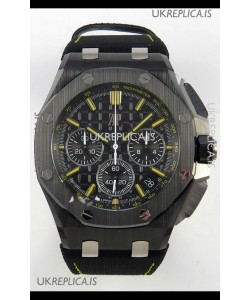 Royal Oak Offshore Chronograph 26420FE Black Ceramic Super Clone Watch 