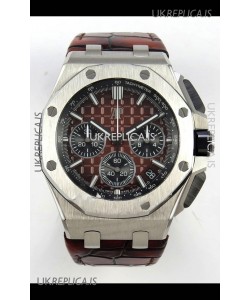 Royal Oak Offshore Chronograph 26420 Brown Dial Super Clone Watch 