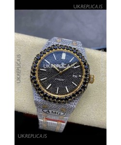 Royal Oak 15400 Iced Out Super Clone Edition 1 Super Clone Watch 