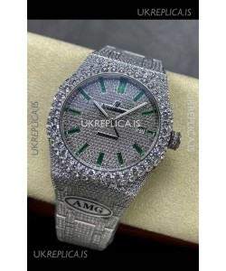 Royal Oak 15400 Iced Out Super Clone Edition 5 Super Clone Watch 