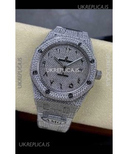 Royal Oak 15400 Iced Out Super Clone Edition 11 Super Clone Watch 