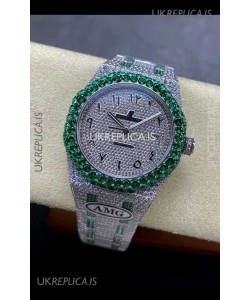 Royal Oak 15400 Iced Out Super Clone Edition 12 Super Clone Watch 