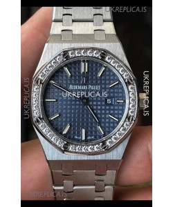 Royal Oak 67651IP 33MM 904L White Dial Super Clone Watch 