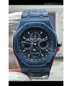 Royal Oak Perpetual Calendar Super Clone Blue Ceramic Replica Watch