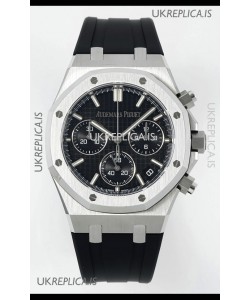 Royal Oak Chrono 26240 Black Dial Super Clone Watch 