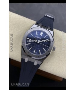 Royal Oak 15510 41mm Blue Dial Super Clone Watch 