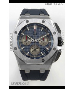 Royal Oak Offshore Chronograph 26420 Titanium Blue Dial Super Clone Watch 