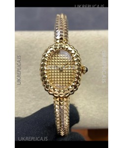 Baignoire De Cartier Yellow Gold Super Clone Quartz Replica Watch