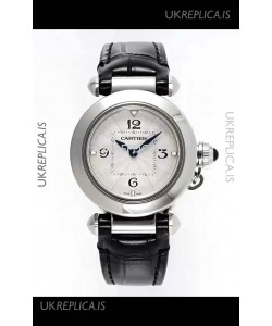 Pasha De Cartier Steel Casing Watch 30MM Super Clone Watch 