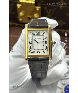 Cartier Tank Louis Automatic 27mm in Yellow Gold Super Clone Watch 