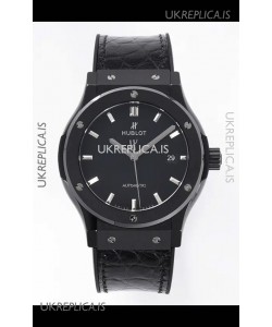 Hublot Classic Fusion Ceramic Casing Black Dial Super Clone Watch 42MM