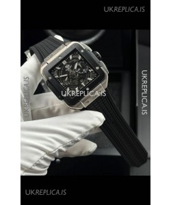 Hublot Square Bang Unico Titanium Case Super Clone Watch 