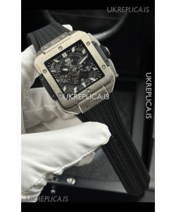 Hublot Square Bang Unico Titanium Case Ceramic Bezel Super Clone Watch 