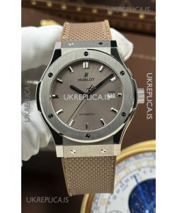 Hublot Classic Fusion Titanium Taupe Dial 42MM Super Clone Watch 