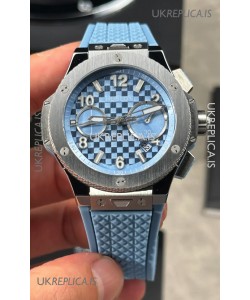 Hublot Big Bang Original Titanium Coal Blue 43MM Super Clone Watch 