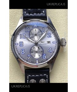 IWC PILOT'S Monopusher Steel Dial Replica Watch 
