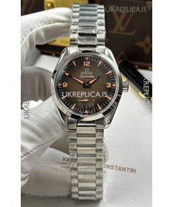 Omega Seamaster Railmaster Brown Dial Super Clone Watch 