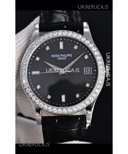 Patek Philippe Calatrava 5298 Round Diamonds Super Clone Watch 