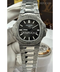 Patek Philippe Nautilus 5711/1500A Black Dial Children Action Super Clone Watch 
