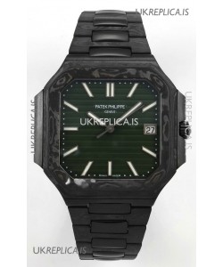 Patek Philippe Cubitus Carbon Casing Green Dial Super Clone Watch 