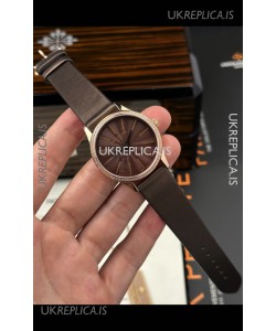 Patek Philippe Calatrava 4997 Rose Gold Brown Dial Super Clone Watch 