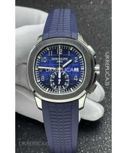 Patek Philippe Aquanaut 5968 Steel Case Blue Dial Super Clone Watch 