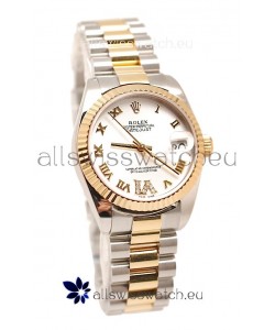 Rolex Oyster Perpetual Datejust Diamonds VI Japanese Replica Watch -36MM