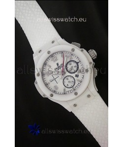 Hublot Big Bang Limited Edition Swiss Replica Watch in White 