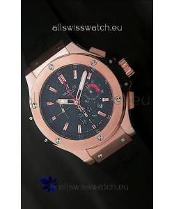 Hublot Big Bang Limited Edition Swiss Replica Watch in Rose Gold Case