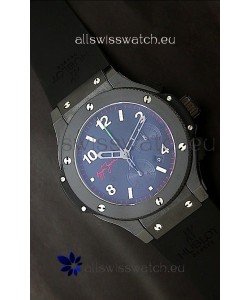 Hublot Ayrton Senna Swiss Watch in PVD Case