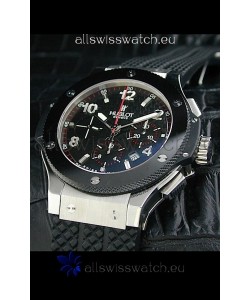 Hublot Big Bang Swiss Replica Watch Black Checkered Dial