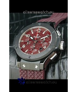Hublot Big Bang Swiss Replica Watch Red Checkered Dial